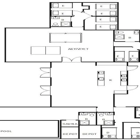 26 Person In Holiday home Norre Nebel